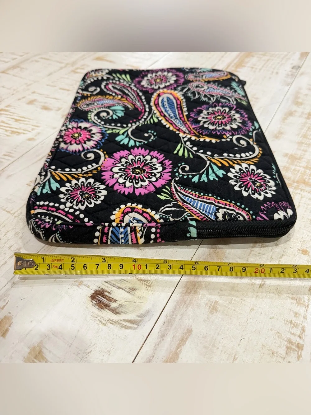 Vera Bradley Laptop Sleeve in Bandana Swirl Paisley